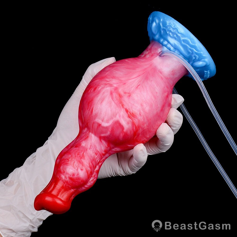 Inflatable Squirting Dildo S – Bunyip’s Fantasy Stretch by BeastGasm - BeastGasm