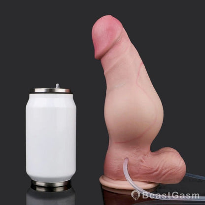 Inflatable Squirting Dildo – The Behemoth 9” Cum Beast - BeastGasm