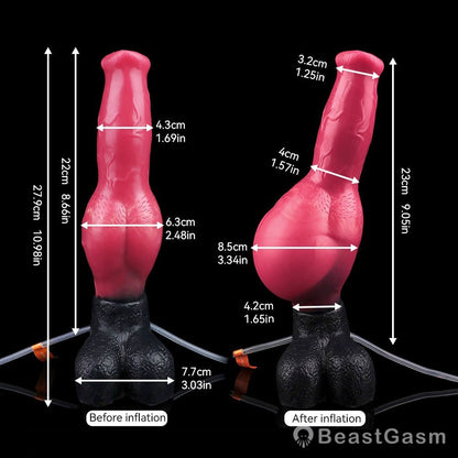 🐴 Inflatable Squirting Horse Dildo – Fantasy Toy for Bold Women - BeastGasm