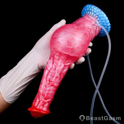 ⭐ Inflatable Squirting Horse Dildo – Realistic Ride by BeastGasm - BeastGasm