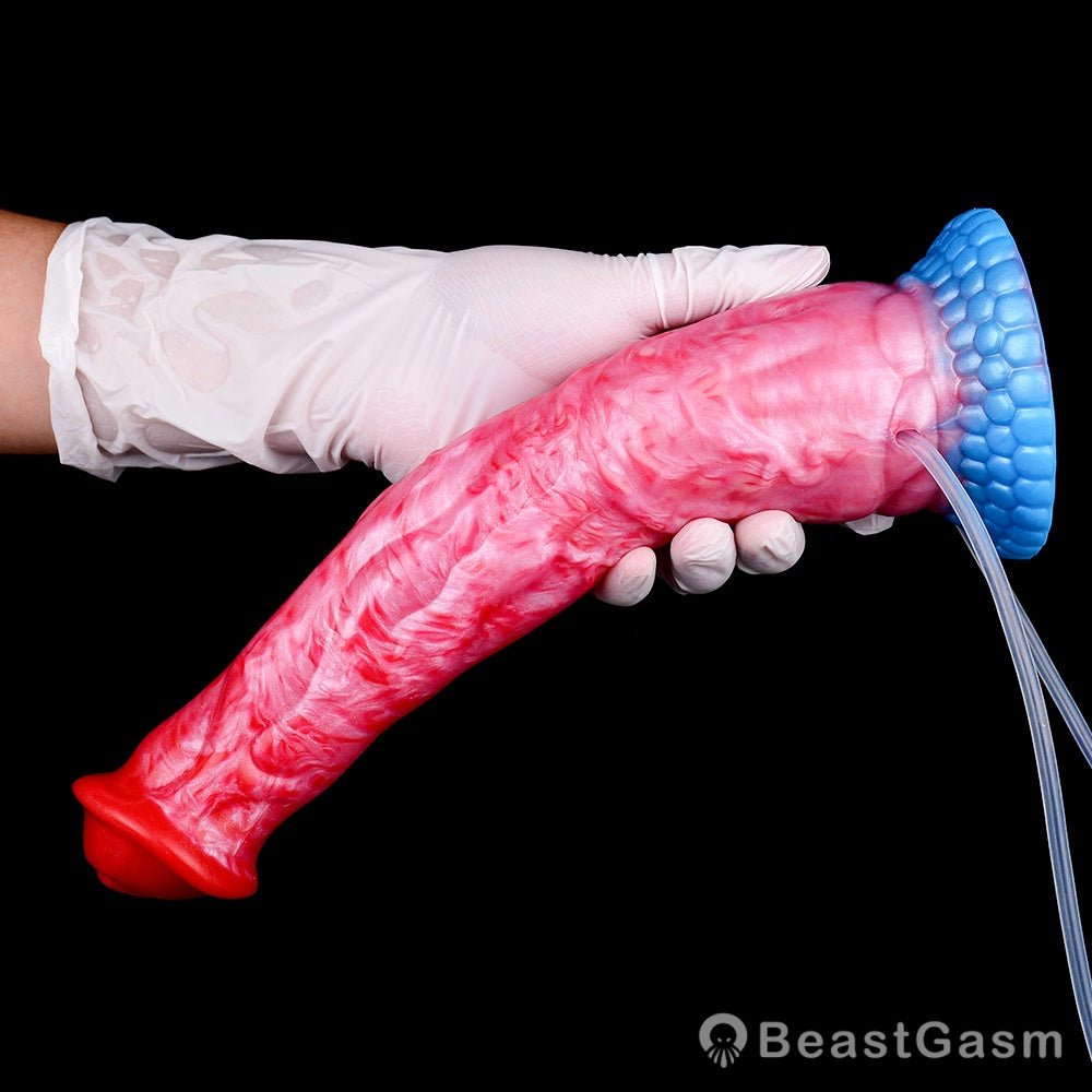 ⭐ Inflatable Squirting Horse Dildo – Realistic Ride by BeastGasm - BeastGasm