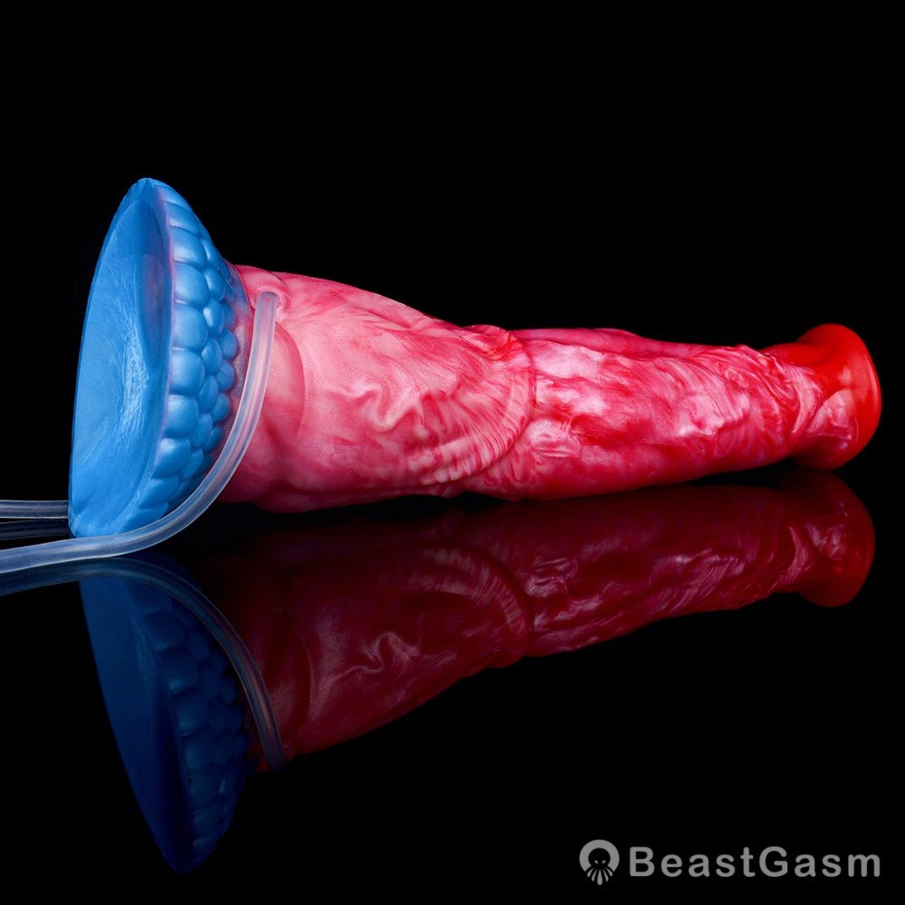 ⭐ Inflatable Squirting Horse Dildo – Realistic Ride by BeastGasm - BeastGasm