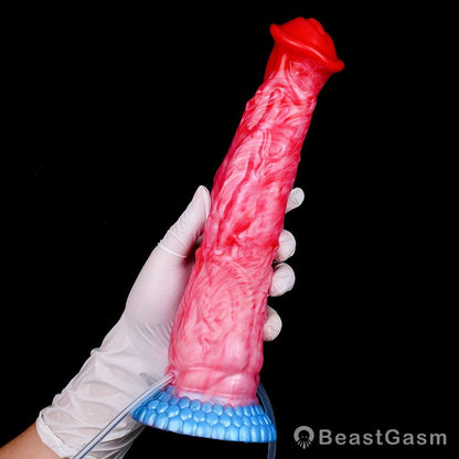⭐ Inflatable Squirting Horse Dildo – Realistic Ride by BeastGasm - BeastGasm