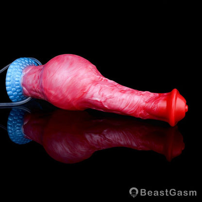 ⭐ Inflatable Squirting Horse Dildo – Realistic Ride by BeastGasm - BeastGasm