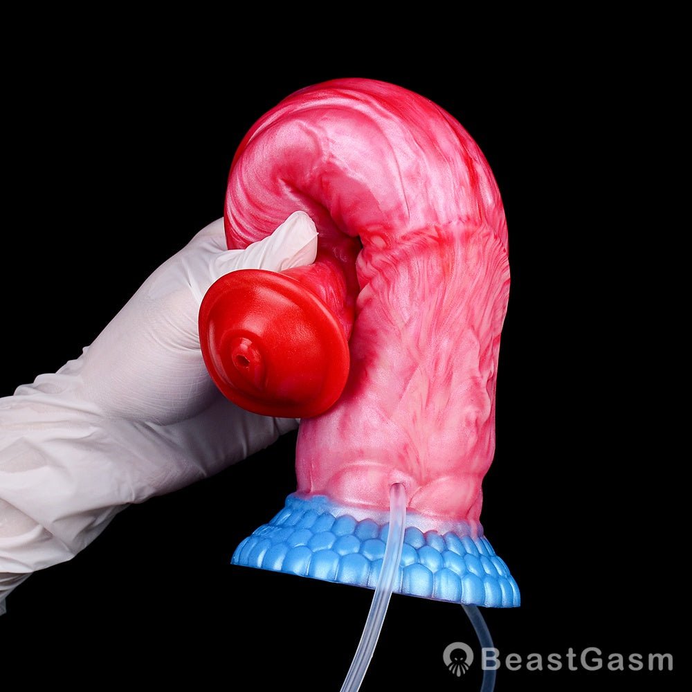 ⭐ Inflatable Squirting Horse Dildo – Realistic Ride by BeastGasm - BeastGasm