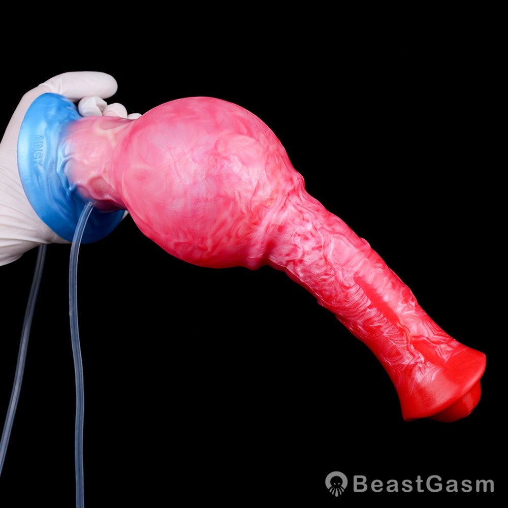 Inflatable Squirting Horse Dildo – Realistic Stallion Play - BeastGasm