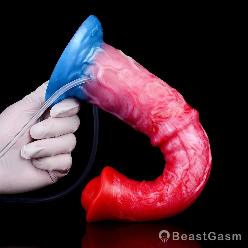 Inflatable Squirting Horse Dildo – Realistic Stallion Play - BeastGasm