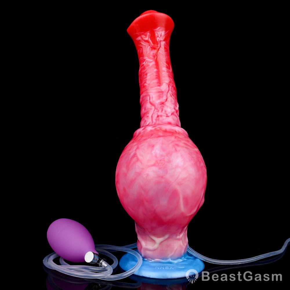 Inflatable Squirting Horse Dildo – Realistic Stallion Play - BeastGasm
