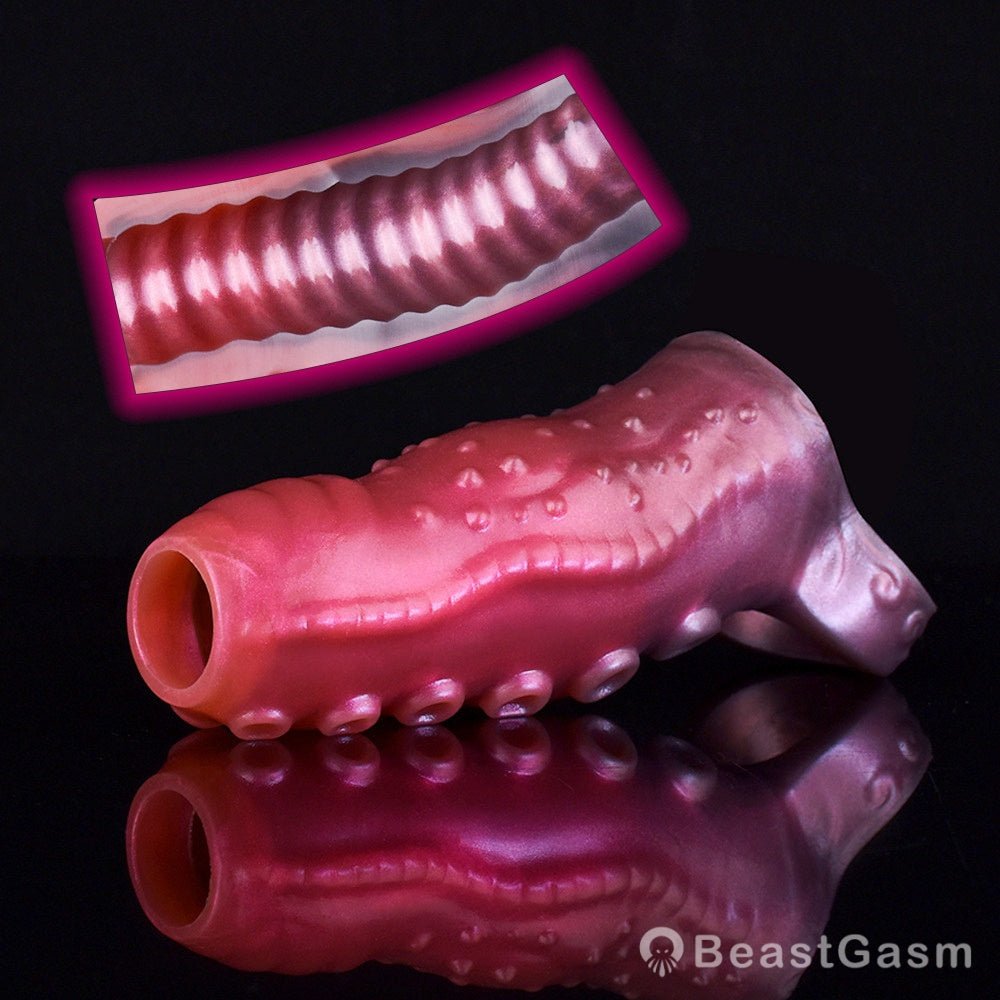 Inky - Octopus Tentacle Cock Sleeve, Fantasy Penis Extender - BeastGasm