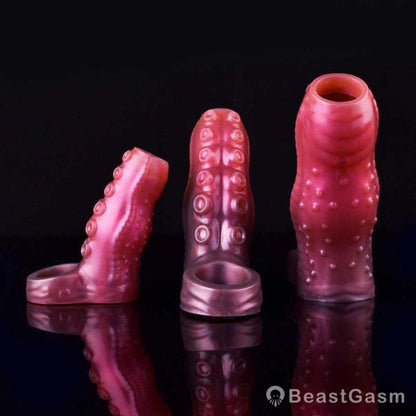 Inky - Octopus Tentacle Cock Sleeve, Fantasy Penis Extender - BeastGasm