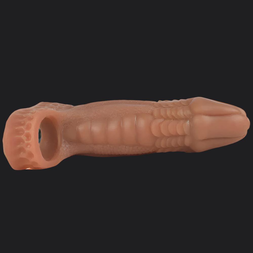 Io Dragon Penis Extender – Ribbed, Textured, & Bold - BeastGasm