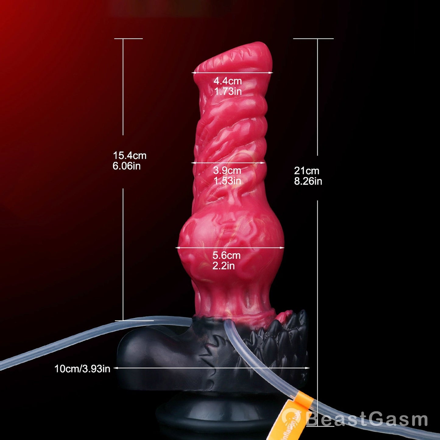 Ironhorn Bison Fantasy Dildo 🦬 Relentless Pressure - BeastGasm