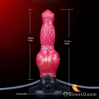 Ironjaw Bulldog Inflatable Dildo: Power Beast Grip 🐶 - BeastGasm