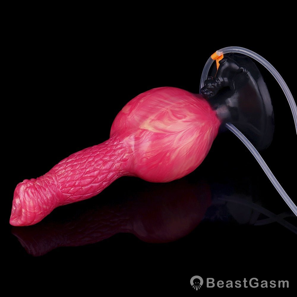 Ironjaw Bulldog Inflatable Dildo: Power Beast Grip 🐶 - BeastGasm