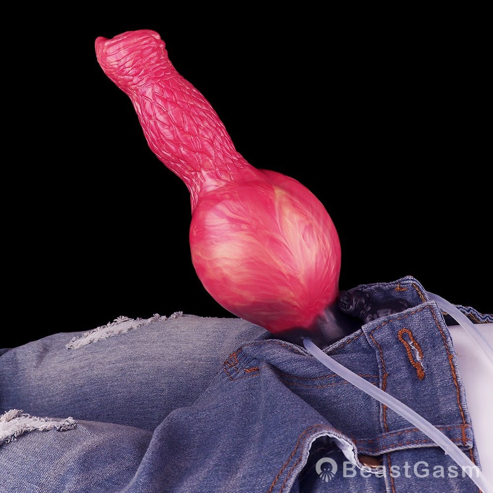 Ironjaw Bulldog Inflatable Dildo: Power Beast Grip 🐶 - BeastGasm