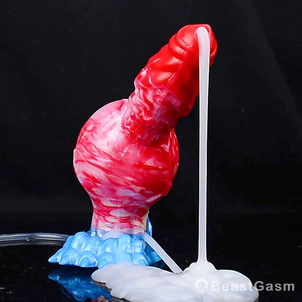 🐺Jack WolfSkin Fantasy Inflatable Squirting Dildo – Knotted Ejaculating Pleasure - BeastGasm