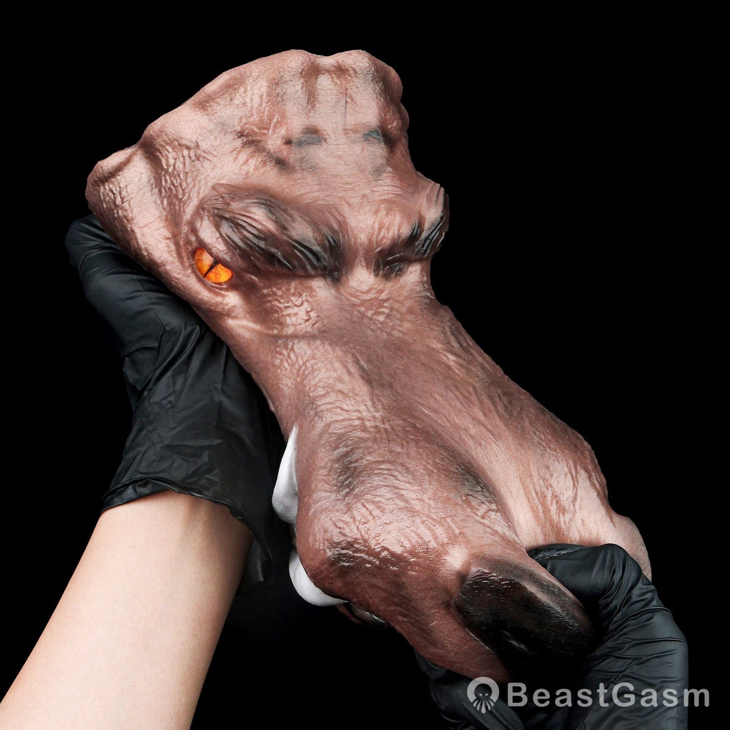 🐺 Jackal Dune: Feral Fantasy Wolf Head Stroker - BeastGasm