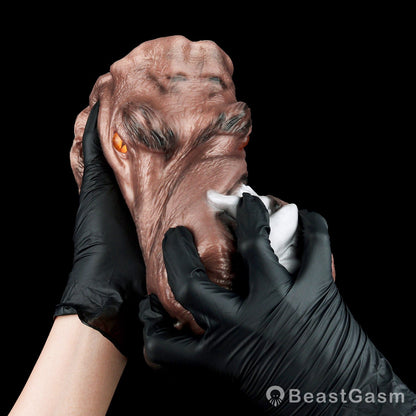 🐺 Jackal Dune: Feral Fantasy Wolf Head Stroker - BeastGasm