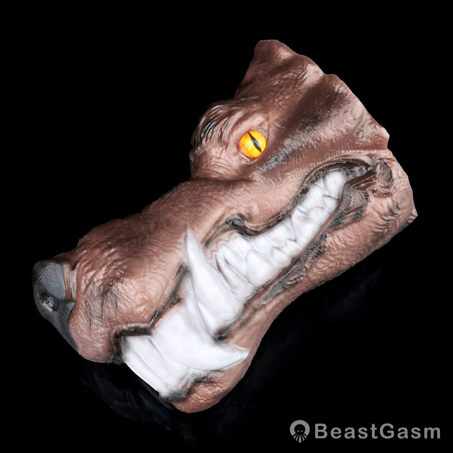 🐺 Jackal Dune: Feral Fantasy Wolf Head Stroker - BeastGasm