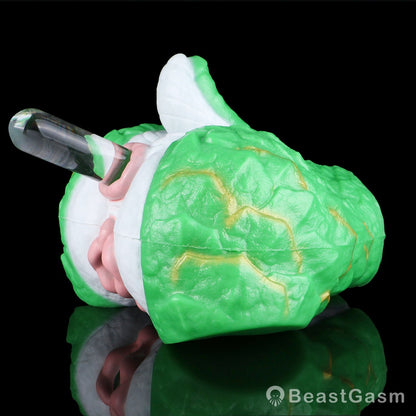 🐲 Jade Dragon Fantasy Dual Channel Stroker Sex Doll - BeastGasm