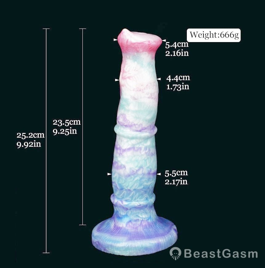 🐎 Jare 9.9 - Inch Horse Dildo – Realistic & Deep Stimulation - BeastGasm