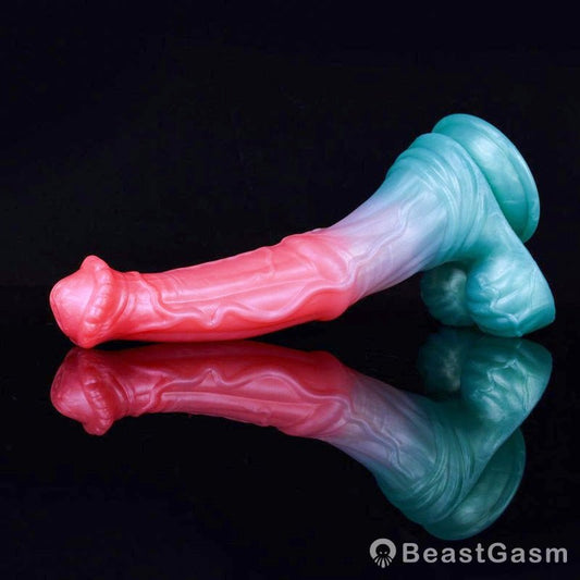 🐴 Jessy - 9.76” Fantasy Pegasus Dildo with Suction Cup - BeastGasm