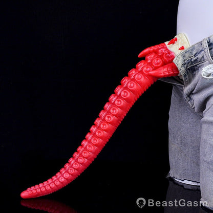 Joseph Silicone Long Tentacle Dildo – 17in Fantasy Tentacle 🌊🔥 - BeastGasm