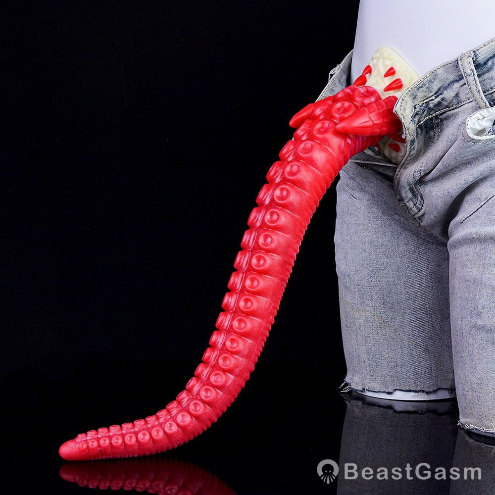 Joseph Silicone Long Tentacle Dildo – 17in Fantasy Tentacle 🌊🔥 - BeastGasm