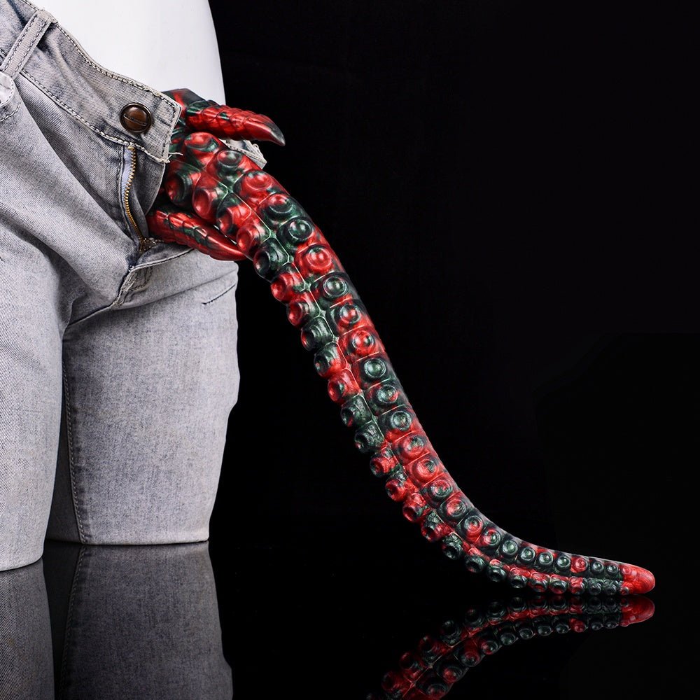 Joseph Silicone Long Tentacle Dildo – 17in Fantasy Tentacle 🌊🔥 - BeastGasm