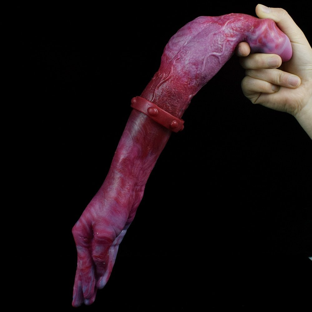 👋 KAIDA 16” Double - Ended Fisting Dildo – Huge Knot Pleasure - BeastGasm