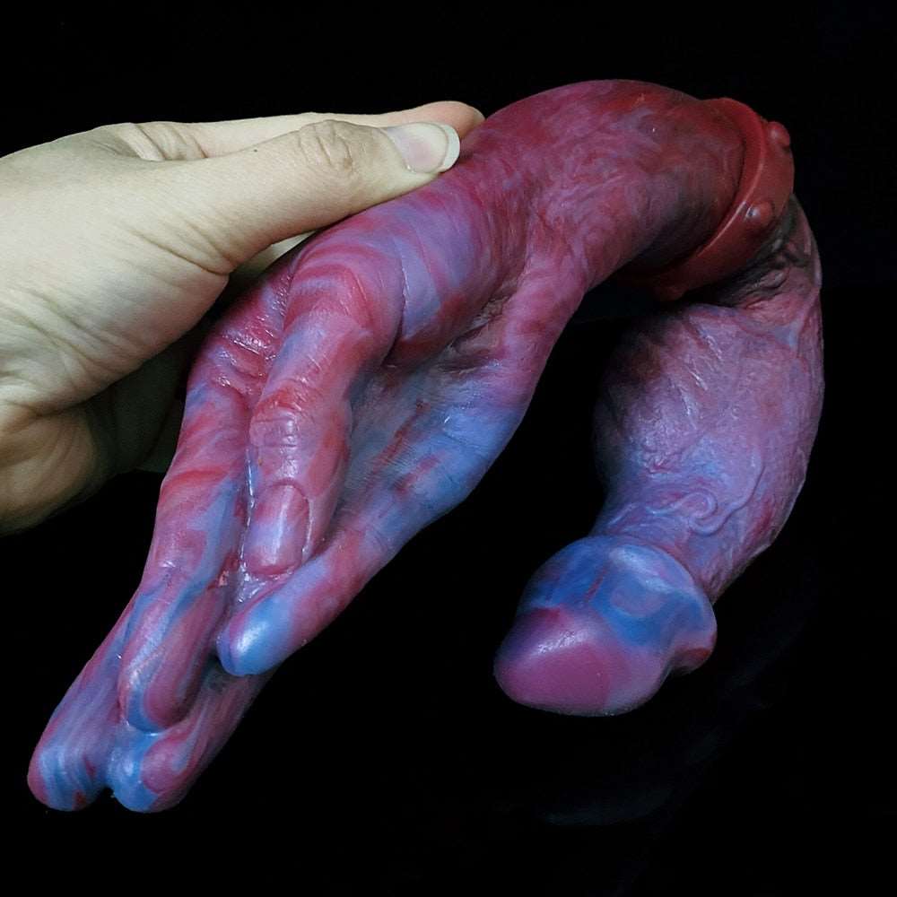 👋 KAIDA 16” Double - Ended Fisting Dildo – Huge Knot Pleasure - BeastGasm