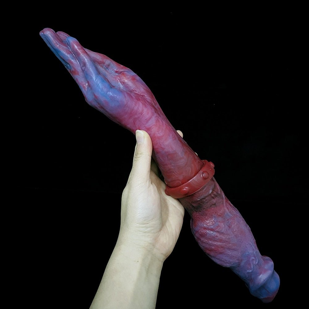 👋 KAIDA 16” Double - Ended Fisting Dildo – Huge Knot Pleasure - BeastGasm