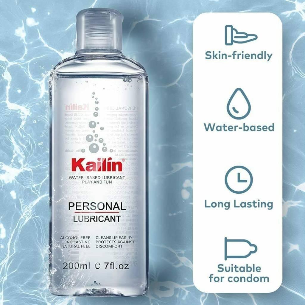 Kailin Water - Based Lubricant 200ml / 6.8oz - BeastGasm