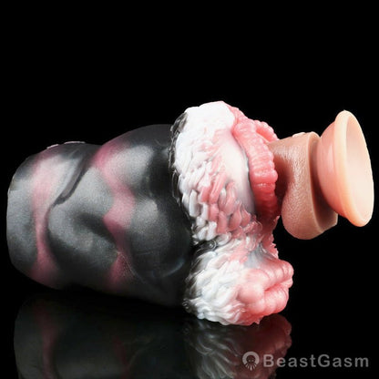 🔥 Kangaroo Pocket Pussy Dual Channels for Intense Pleasure - BeastGasm