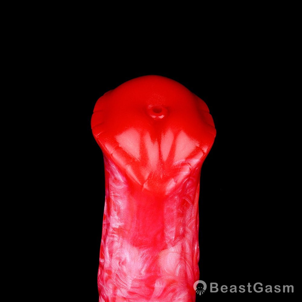 Karkadann Inflatable Ejaculating Dildo – Legendary Stretch & Squirt - BeastGasm