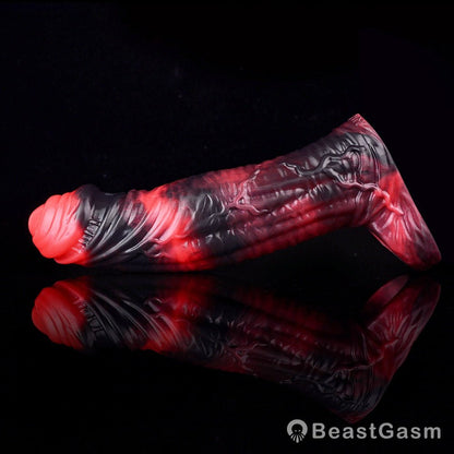 Kavan Crimson Cock Sleeve – Stretchable, Lifelike, Intense - BeastGasm