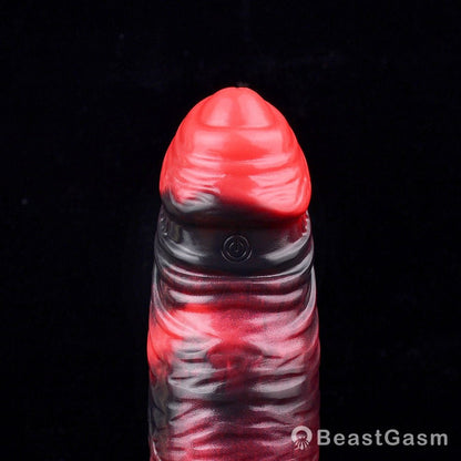 Kavan Crimson Cock Sleeve – Stretchable, Lifelike, Intense - BeastGasm