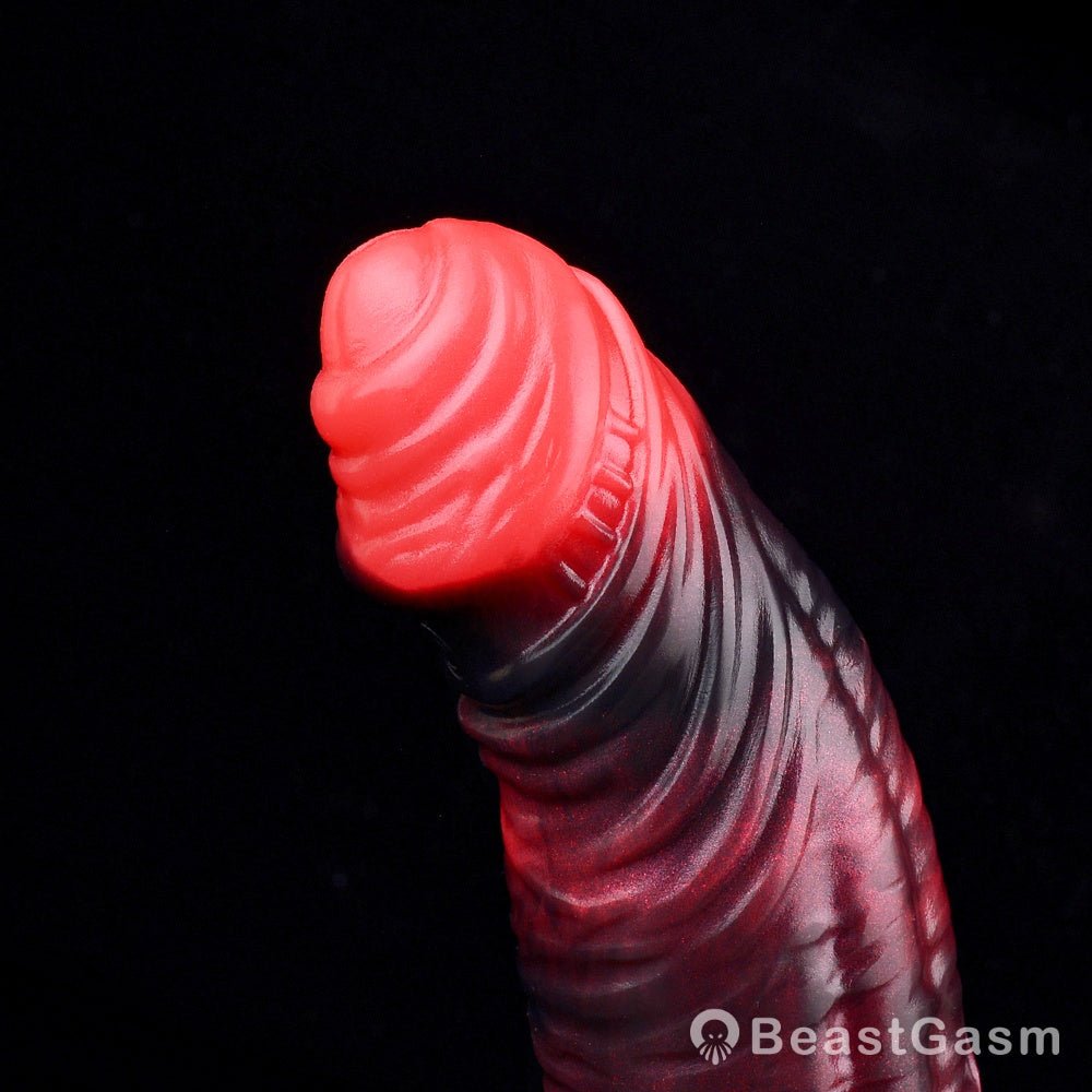 Kavan Crimson Cock Sleeve – Stretchable, Lifelike, Intense - BeastGasm