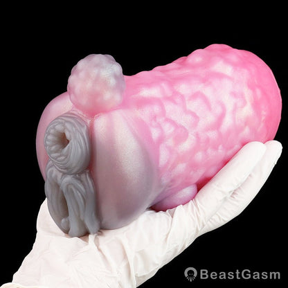 🐐 Kawaii Dairy Sheep Dual - Channel Fantasy Massager - BeastGasm