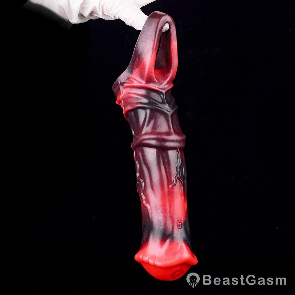 Kedar Fantasy Cock Sleeve – Vibrating, Girth & Power - BeastGasm
