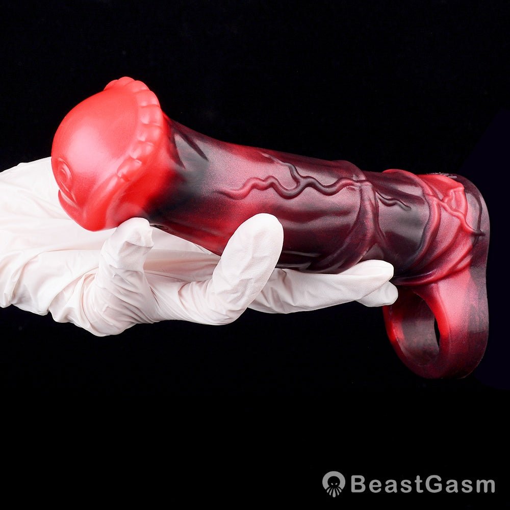 Kedar Fantasy Cock Sleeve – Vibrating, Girth & Power - BeastGasm