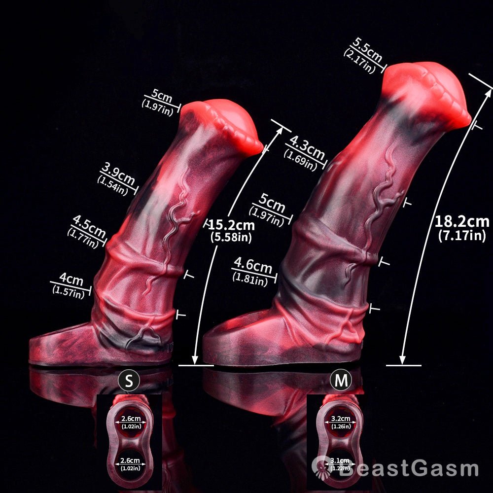 Kedar Fantasy Cock Sleeve – Vibrating, Girth & Power - BeastGasm