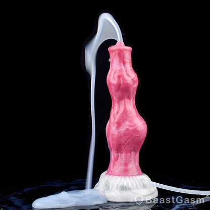 🐺 Kiba Squirting Werewolf Dildo – Knot Design, Fantasy Fun - BeastGasm