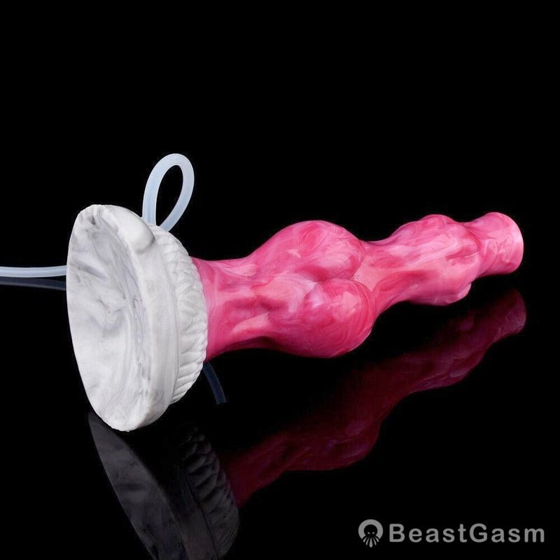 🐺 Kiba Squirting Werewolf Dildo – Knot Design, Fantasy Fun - BeastGasm