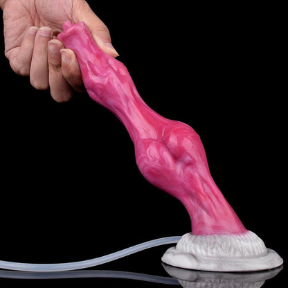 Kiba Squirting Werewolf Dildo – Knot Design, Fantasy Fun - BeastGasm