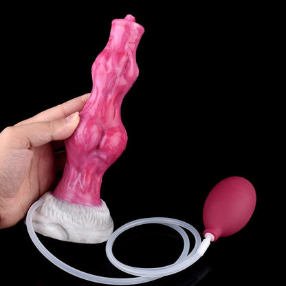 Kiba Squirting Werewolf Dildo – Knot Design, Fantasy Fun - BeastGasm