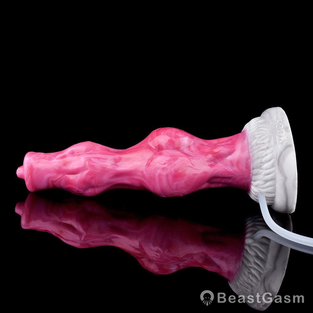 🐺 Kiba Squirting Werewolf Dildo – Knot Design, Fantasy Fun - BeastGasm