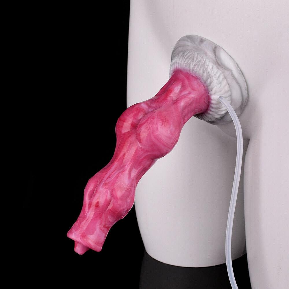 Kiba Squirting Werewolf Dildo – Knot Design, Fantasy Fun - BeastGasm