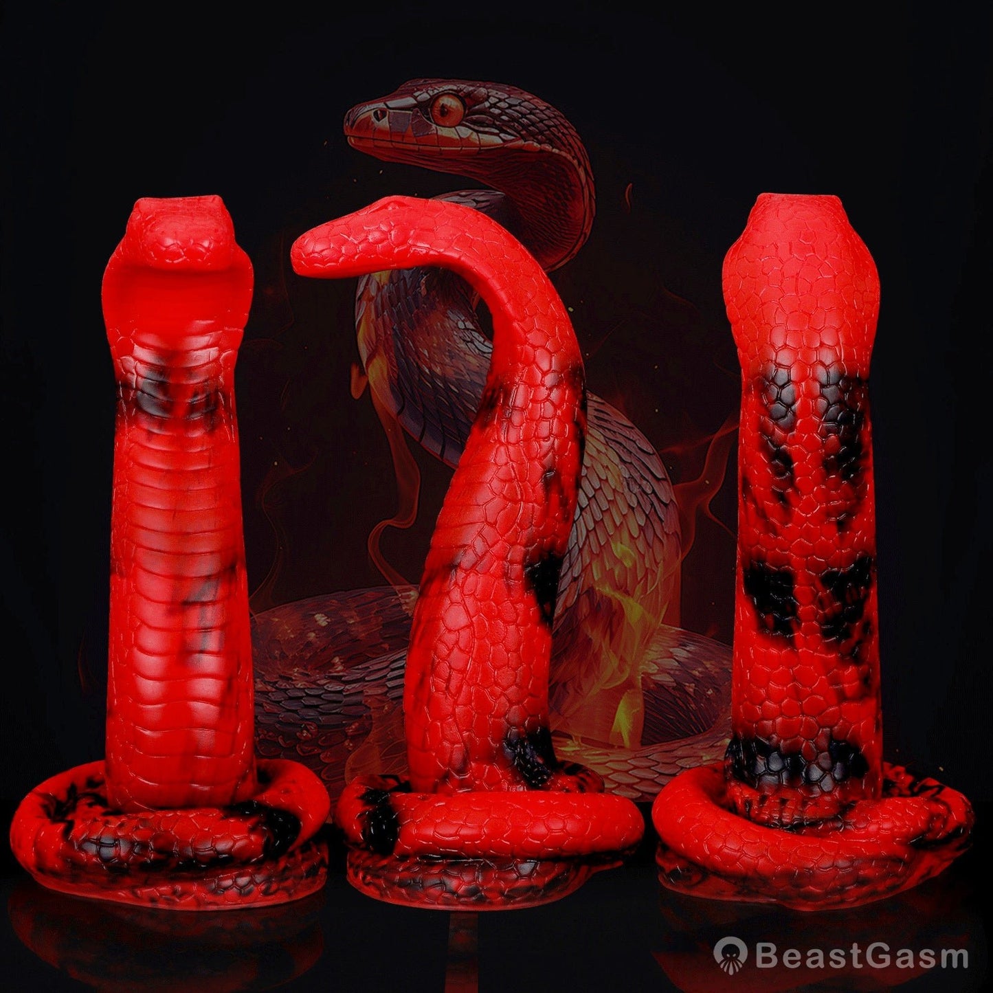 King Cobra Fantasy Dildo – Slither Into Ecstasy - BeastGasm