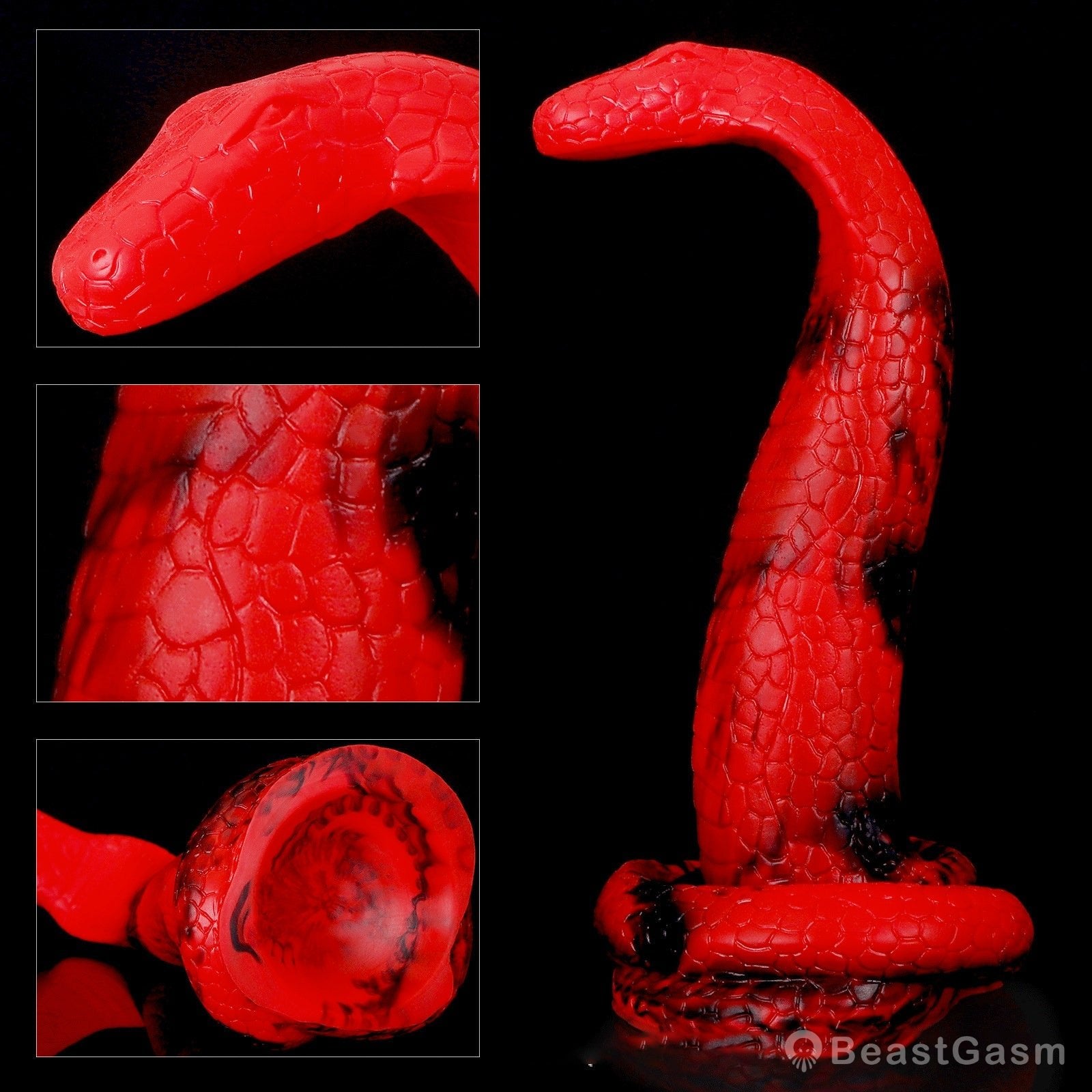 King Cobra Fantasy Dildo – Slither Into Ecstasy - BeastGasm
